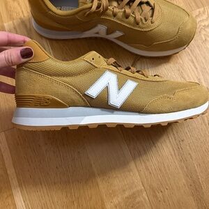 Brand New: New Balance Men's Mustard Sneakers